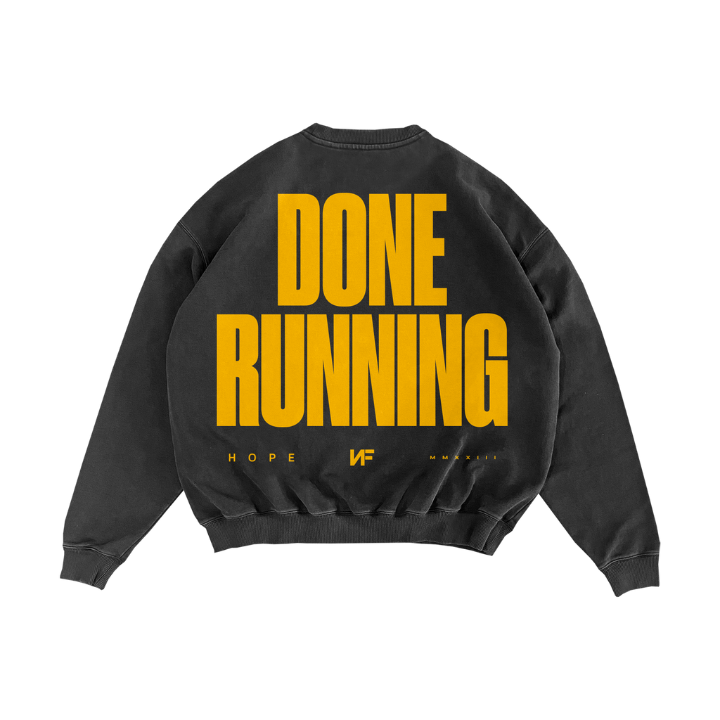 Done Running Pepper Crewneck NFRealMusic
