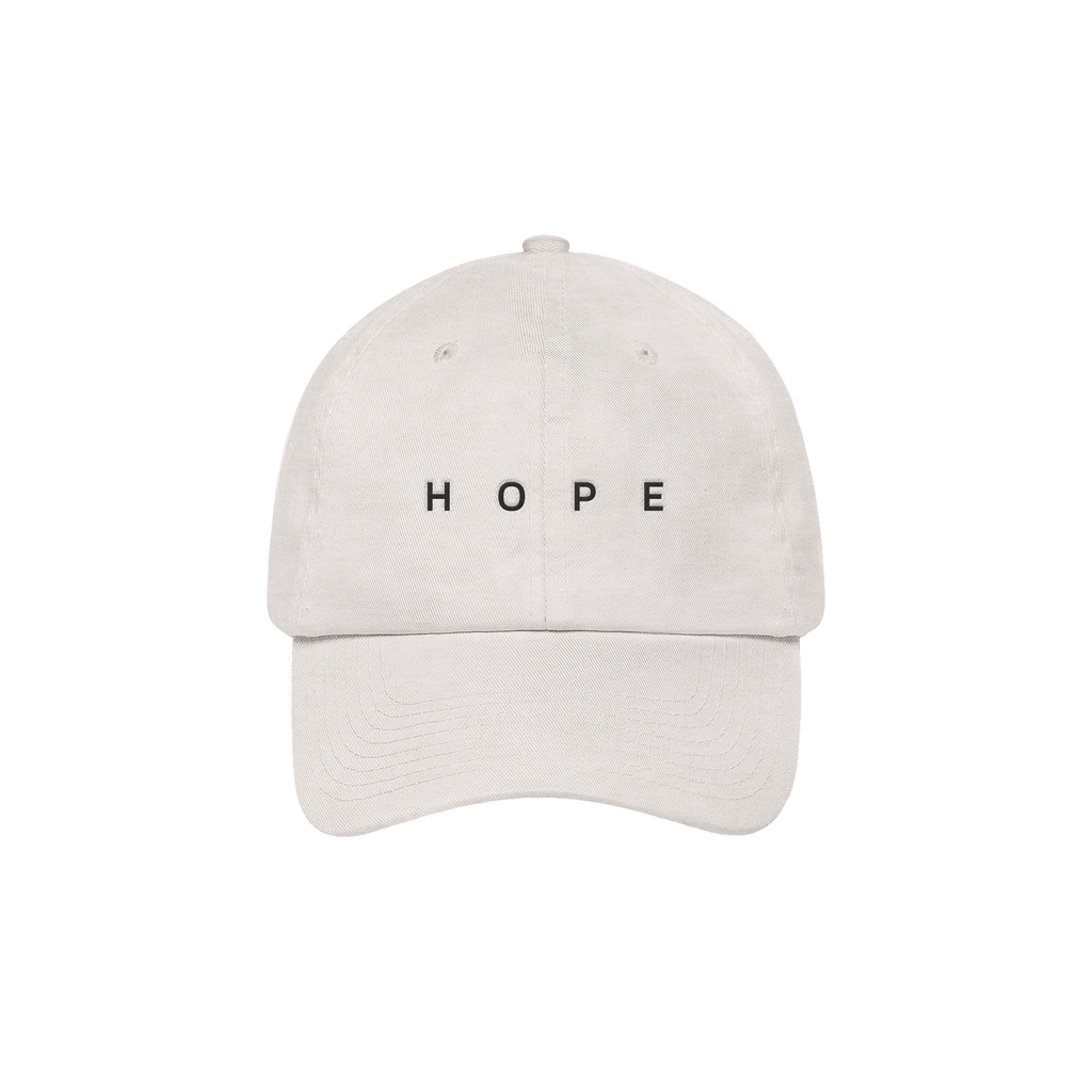 White "HOPE" Dad Hat