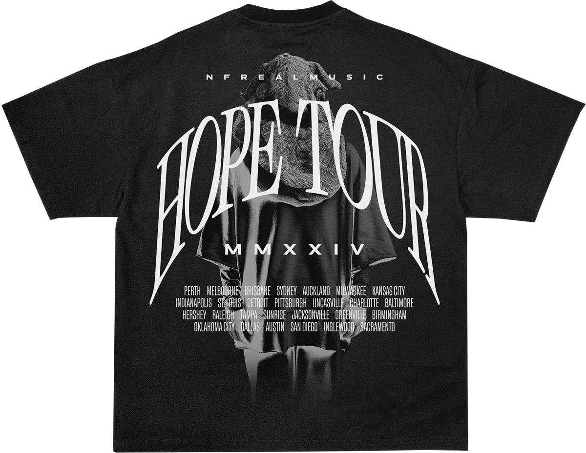 Black Box HOPE TOUR 2024 T-shirt | NFRealMusic