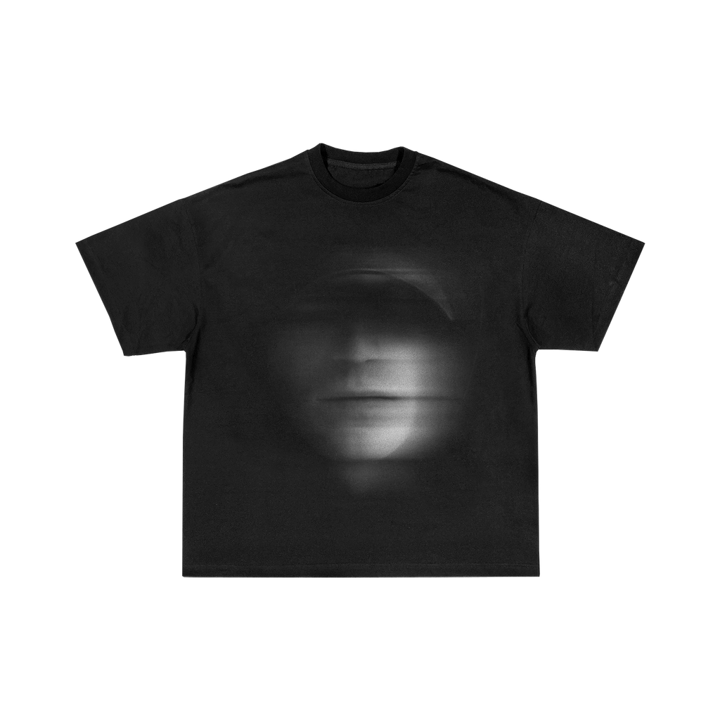 Black Blur Face T-Shirt
