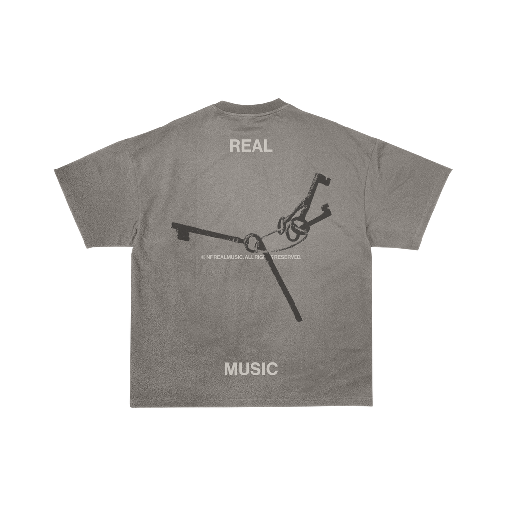 PRE-ORDER - Grey "PERCEPTION" Keys T-Shirt