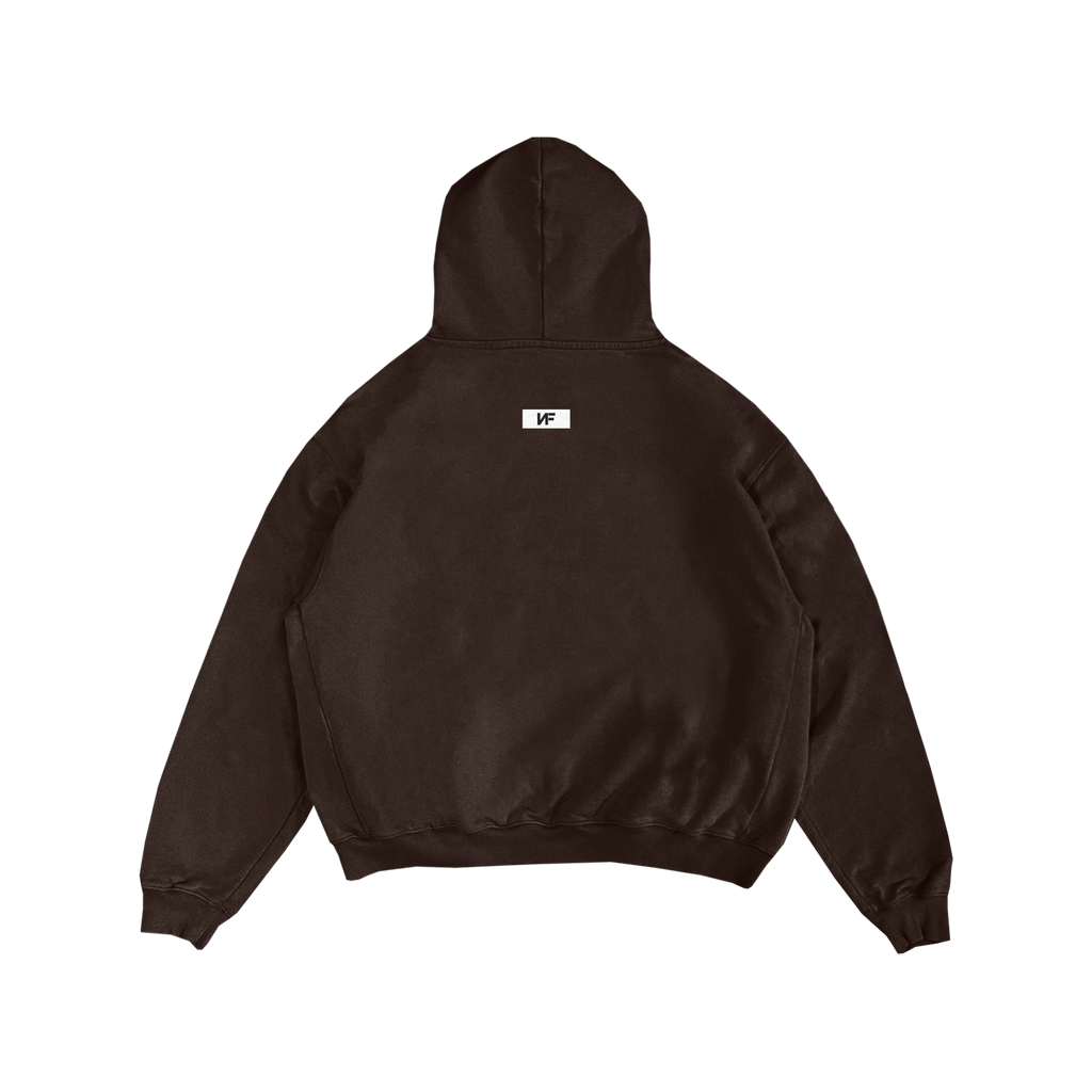 PRE-ORDER Premium Heavyweight Brown "SORRY" Hoodie