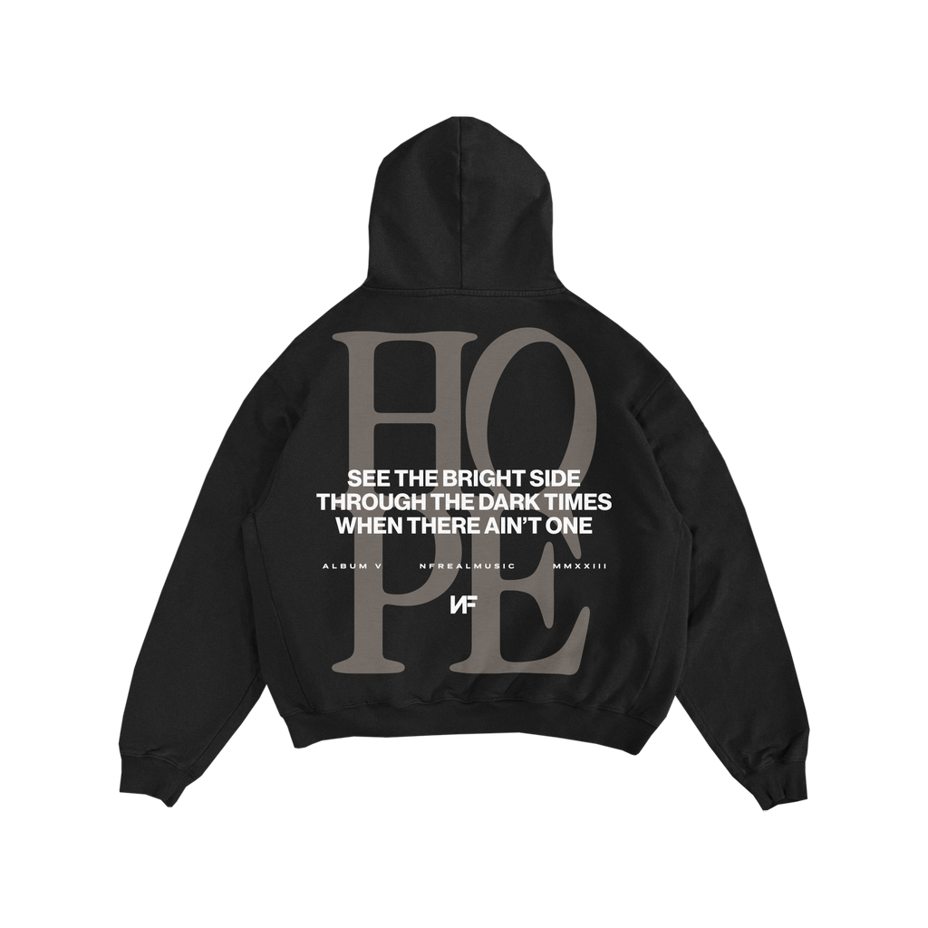Black "HOPE" Hoodie