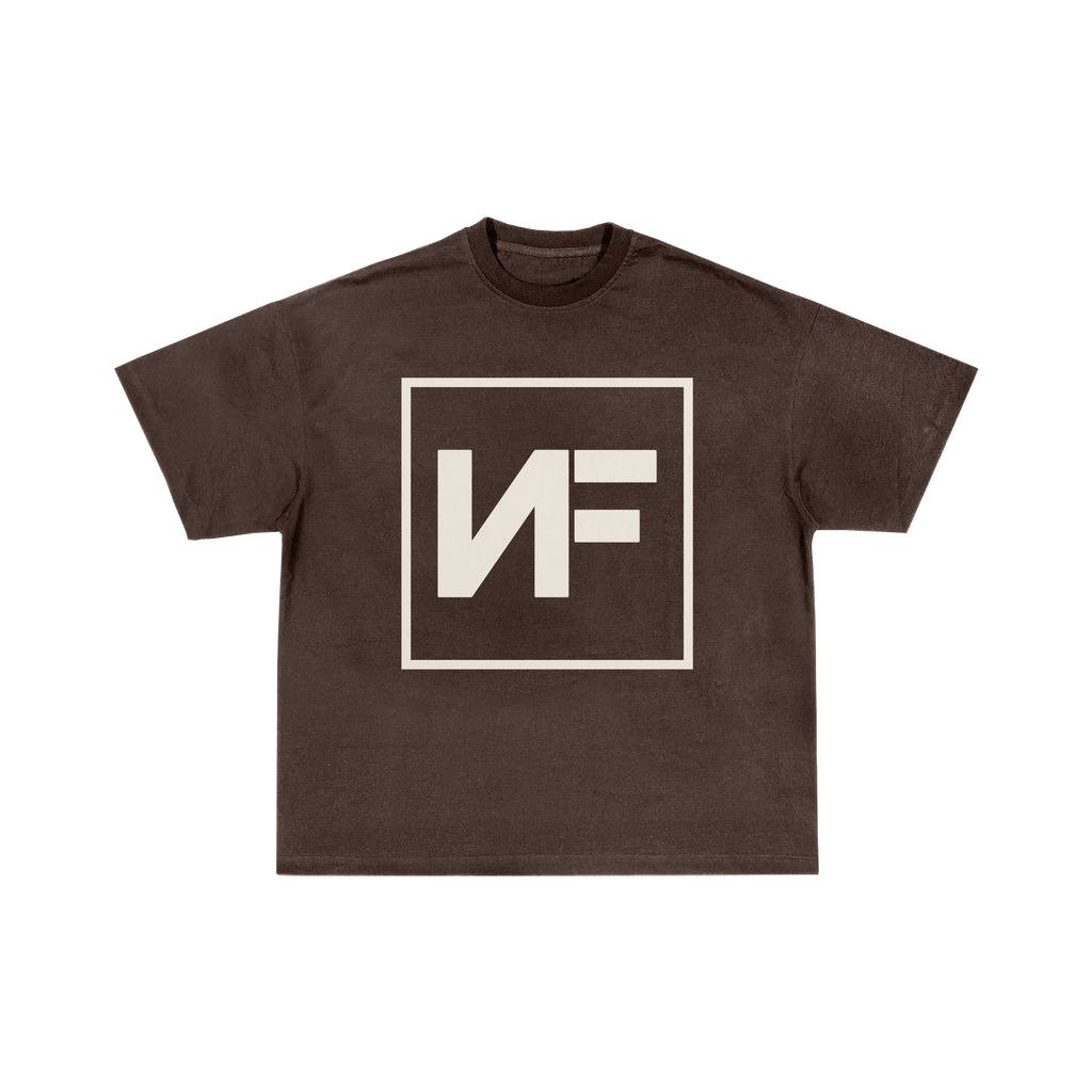 Brown NF Box T-Shirt