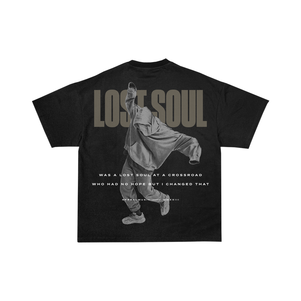 Vintage Black Lost Soul Photo T-Shirt